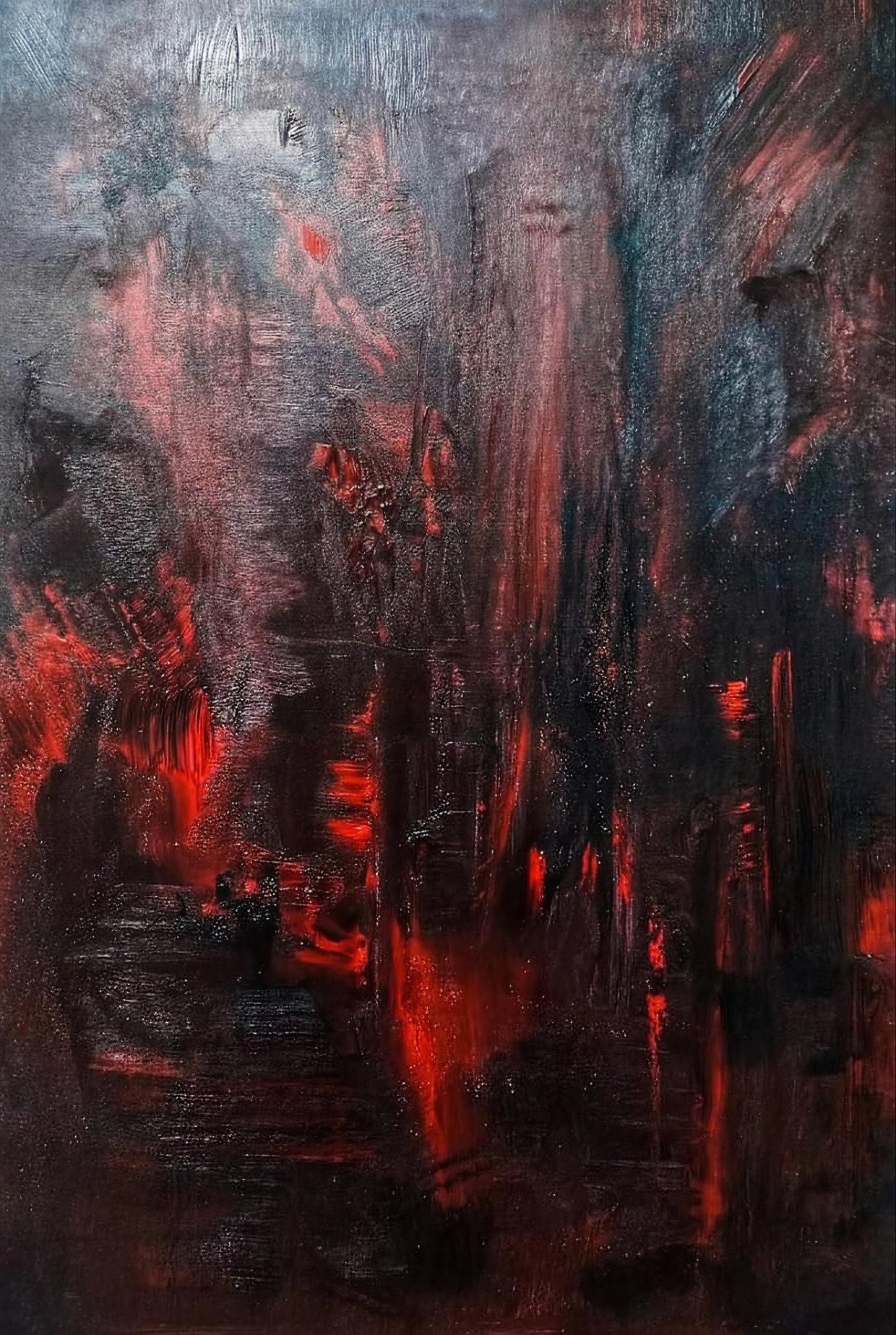 TRIVIAL PASSION — Acrilico su Tela 50X70